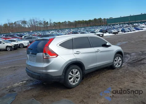 2013 Honda Cr-V Ex-L z USA, uszkodzony, nr VIN 2HKRM3H73DH512164